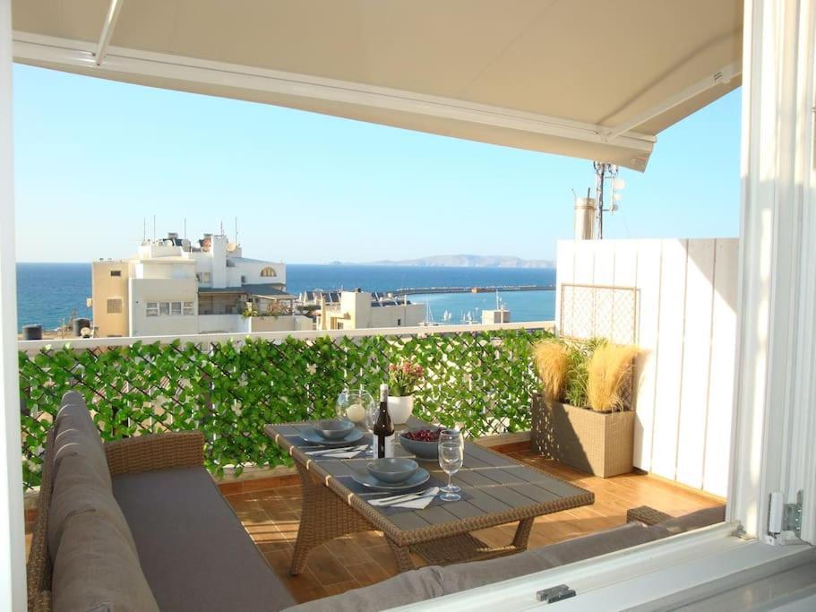 Centre Penthouse With Seaview Apartment Heraklion  Luaran gambar
