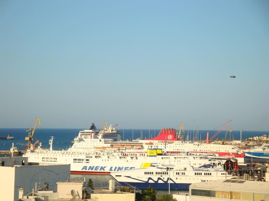 Centre Penthouse With Seaview Apartment Heraklion  Luaran gambar